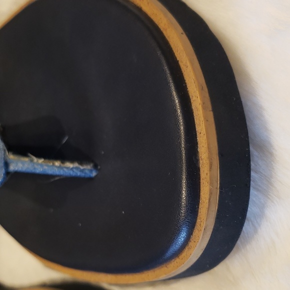 Michael kors 10 flip flop sandals 10navy blue - Picture 2 of 7